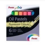 Olejové pastely Pentel Artist - Fluorescentní Olejové pastely Pentel Artist - Fluorescentní