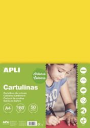 Barevný papír A4 170 g - žlutý 50 ks Barevný papír A4 170 g - žlutý 50 ks