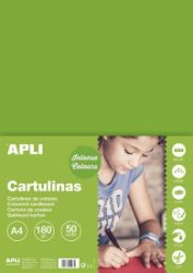 Barevný papír A4 170 g - trávově zelený 50 ks - Papíry Barevný papír A4 170 g - trávově zelený 50 ks