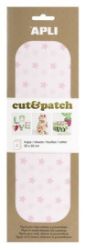 APLI Cut&Patch papír 30 x 50 cm - Hvězdičky růžový pastel 3 ks APLI Cut&Patch papír 30 x 50 cm - Hvězdičky růžový pastel 3 ks