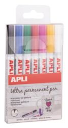 Apli sada lakových popisovačů ultra permanemtních 7 ks - Štětce, pastelky, fixy Apli sada lakových popisovačů ultra permanemtních 7 ks