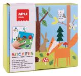 APLI edukační hra se samolepkami - Les APLI edukační hra se samolepkami - Les