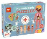 Edukační puzzle Lidské tělo 240 dílků Edukační puzzle Lidské tělo 240 dílků