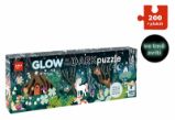 Puzzle svítící ve tmě Magický les 200 dílků