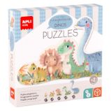 APLI edukační puzzle - My First Dinos, 15 ks - Puzzle APLI edukační puzzle - My First Dinos, 15 ks