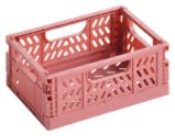 APLI úložný box - tříbarevný, korálově růžová základna APLI úložný box - tříbarevný, korálově růžová základna