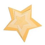Vyřezávací kovové šablony Framelits - Hvězdy 5 ks Vyřezávací kovové šablony Framelits - Hvězdy 5 ks