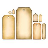 SIZZIX Framelits vyřezávací kovové šablony - visačky 8ks - Výtvarné potřeby SIZZIX Framelits vyřezávací kovové šablony - visačky 8ks