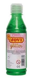 JOVI temperová barva glittrová 250 ml v lahvi zelená - Barvy a tuše JOVI temperová barva glittrová 250 ml v lahvi zelená
