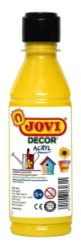 JOVI Decor akrylová barva - žlutá 250 ml JOVI Decor akrylová barva - žlutá 250 ml