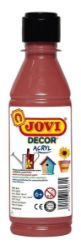 JOVI Decor akrylová barva - hnědý 250 ml JOVI Decor akrylová barva - hnědý 250 ml