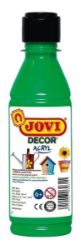 JOVI Decor akrylová barva - zelená 250 ml JOVI Decor akrylová barva - zelená 250 ml