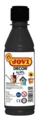 JOVI Decor akrylová barva - černá 250 ml JOVI Decor akrylová barva - černá 250 ml