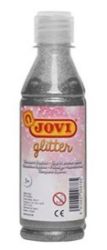 JOVI temperová barva glittrová 250 ml v lahvi stříbrná - Barvy a tuše JOVI temperová barva glittrová 250 ml v lahvi stříbrná