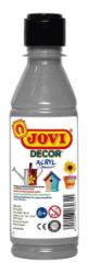 JOVI Decor akrylová barva - stříbrná 250 ml JOVI Decor akrylová barva - stříbrná 250 ml