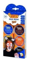 JOVI Obličejové barvy 6x 8ml polštáře ZOO JOVI Obličejové barvy 6x 8ml polštáře ZOO