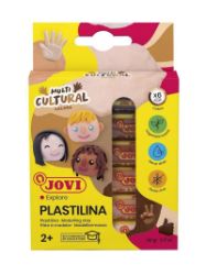 Plastelína JOVI multikultura 6 x 15 g Plastelína JOVI multikultura 6 x 15 g