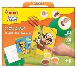 JOVI PLAY&FUN sada na malování pískem 12ks - Animals