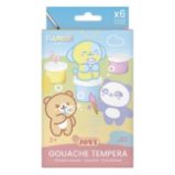 JOVI Kawaii temperové barvy 5 x 35 ml + štětec - Barvy a tuše JOVI Kawaii temperové barvy 5 x 35 ml + štětec