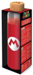 Skleněná láhev s návlekem - Super Mario 585 ml - Home deco Skleněná láhev s návlekem - Super Mario 585 ml