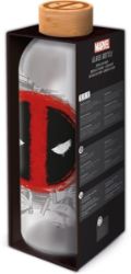 Láhev skleněná - Deadpool 1030 ml - Pro fanoušky Láhev skleněná - Deadpool 1030 ml