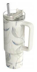 Nerezový termohrnek s brčkem Stream Cotton 950ml - Termosky Nerezový termohrnek s brčkem Stream Cotton 950ml
