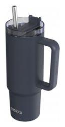 Nerezový termohrnek s brčkem Stream Black 950ml - Termosky Nerezový termohrnek s brčkem Stream Black 950ml