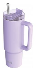 Nerezový termohrnek s brčkem Stream Purple 950ml - Termosky Nerezový termohrnek s brčkem Stream Purple 950ml