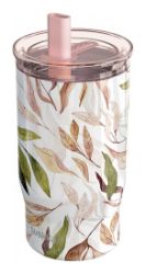 Nerezový termohrnek s brčkem Mist Falling Leaves 720ml - Termosky Nerezový termohrnek s brčkem Mist Falling Leaves 720ml
