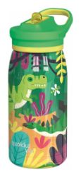 Nerezová termoláhev s pítkem Pop Kids Dinosaurus Jungle 445ml - Láhve s herními a filmovými motivy Nerezová termoláhev s pítkem Pop Kids Dinosaurus Jungle 445ml