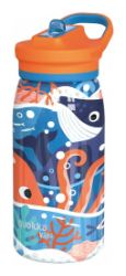 Nerezová termoláhev s pítkem Pop Kids Ocean 445ml - Nerezové láhve na pití Nerezová termoláhev s pítkem Pop Kids Ocean 445ml