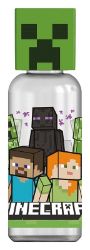 Minecraft Láhev s 3D figurkou 560ml, Ecozen - Láhve na pití 500+ ml Minecraft Láhev s 3D figurkou 560ml, Ecozen