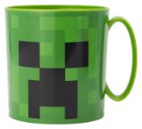 Minecraft/Creeper Mini hrnek zelený 390ml - Láhve a svačinové boxy do školy Minecraft/Creeper Mini hrnek zelený 390ml