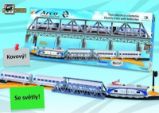 Osobní vlak Arco Renfe s mostem Osobní vlak Arco Renfe s mostem