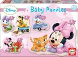Trefl Puzzle Baby Minnie 5v1 (3-5 dílků) - Puzzle Baby puzzle Minnie 5v1