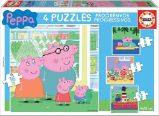 Puzzle Prasátko Pepina 4v1 (6,9,12,16 dílků) Puzzle Prasátko Pepina 4v1 (6,9,12,16 dílků)