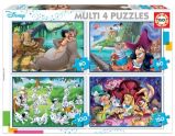 Puzzle Disney pohádky 4v1 (50,80,100,150 dílků) Puzzle Disney pohádky 4v1 (50,80,100,150 dílků)