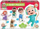 Trefl Puzzle Baby Cocomelon 5v1 (3-5 dílků) Trefl Puzzle Baby Cocomelon 5v1 (3-5 dílků)