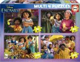 Puzzle Encanto 4v1 (50,80,100,150 dílků)
