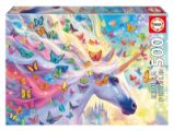 Puzzle Duhový jednorožec 500 dílků Puzzle Duhový jednorožec 500 dílků