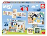 Soubor her Bluey 4v1 - Dětské puzzle Soubor her Bluey 4v1