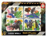 Puzzle Jurský svět 4v1 (50,80,100,150 dílků) Puzzle Jurský svět 4v1 (50,80,100,150 dílků)