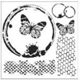TCW šablona 30,5 x 30,5 cm - Butterfly Collage TCW šablona 30,5 x 30,5 cm - Butterfly Collage