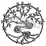 TCW šablona 30,5 x 30,5 cm - Mystical Tree TCW šablona 30,5 x 30,5 cm - Mystical Tree