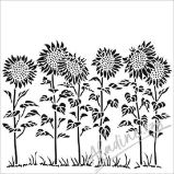 TCW šablona 30,5 x 30,5 cm - Sunflower Meadow TCW šablona 30,5 x 30,5 cm - Sunflower Meadow