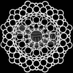 TCW šablona 30,5 x 30,5 cm - Orb Mandala - Výtvarné potřeby TCW šablona 30,5 x 30,5 cm - Orb Mandala