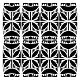 Šablona TCW 6"x6" (15,2x15,2 cm) - Deco Stripes