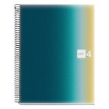 Poznámkový blok Aurora Iceland A4,120l, PP,linka Poznámkový blok Aurora Iceland A4,120l, PP,linka