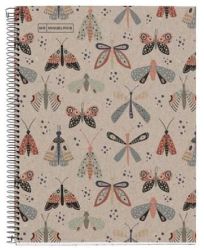 Miquelrius ECO Butterfly poznámkový blok linkovaný A4, 80g Miquelrius ECO Butterfly poznámkový blok linkovaný A4, 80g