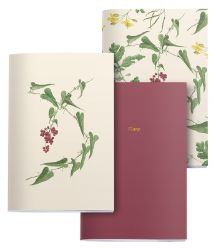 Miquelrius poznámkový deníček Botanical Flora mix motivů A5 - sada 3 ks Miquelrius poznámkový deníček Botanical Flora mix motivů A5 - sada 3 ks